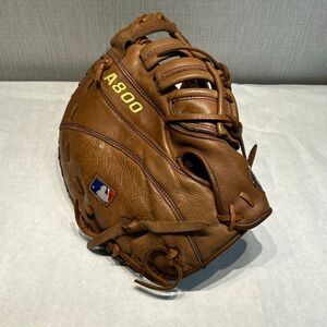 Wilson 12" A800 Baseball Glove ECCO Leather Soft Fit First Base Right Hand Throw